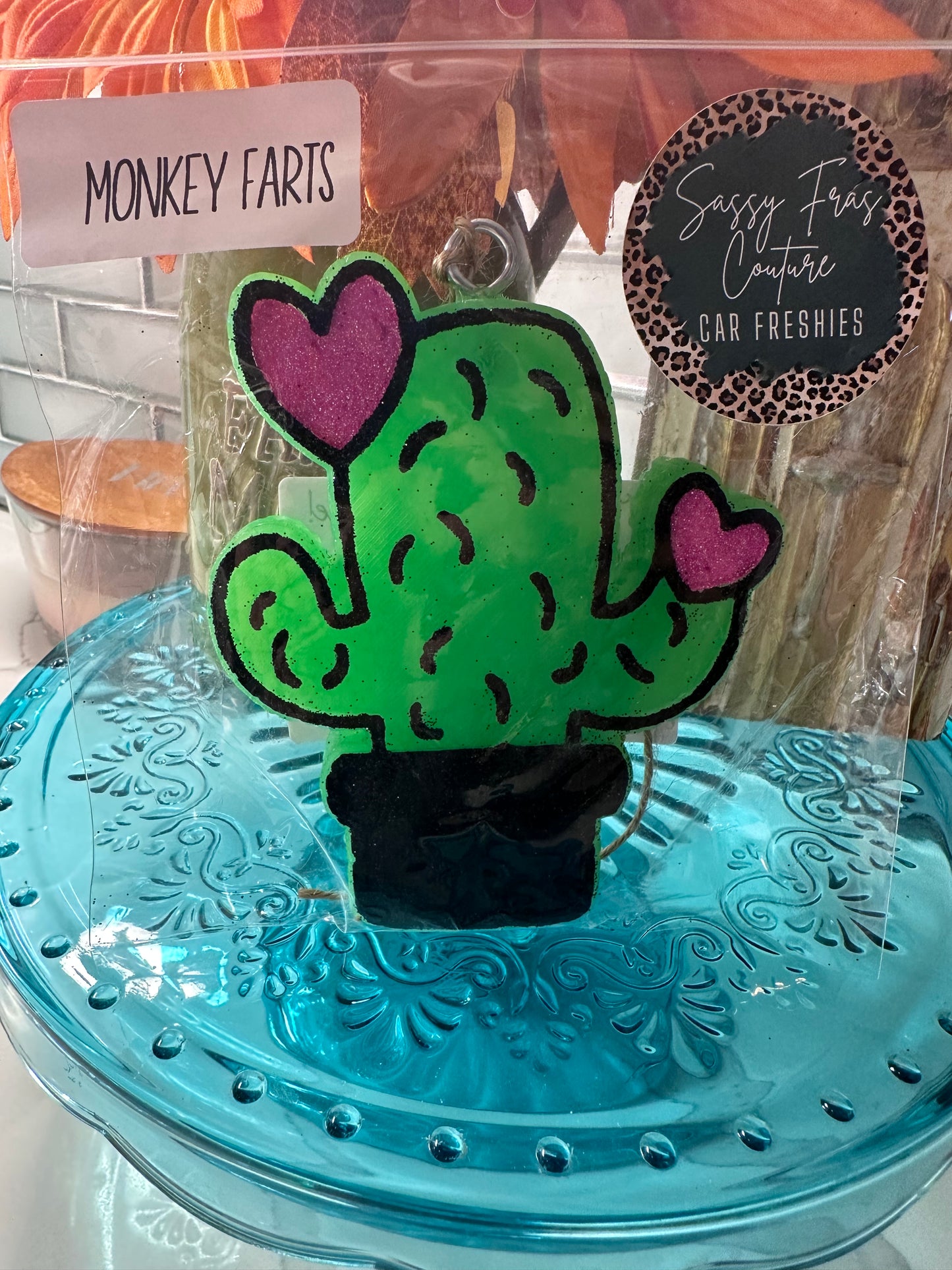 Cactus Car Freshie
